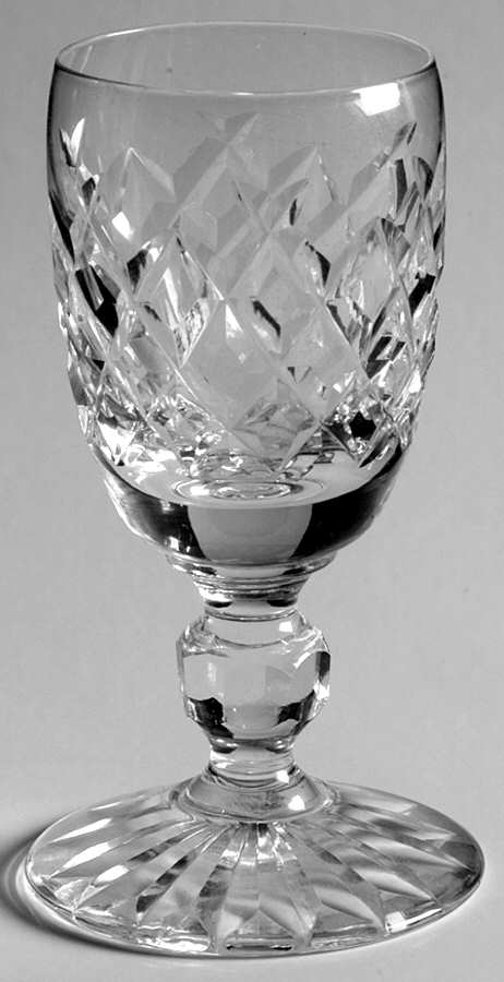 Boyne (Cut Foot) Cordial Glass by Waterford Crystal-1