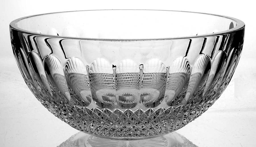 Colleen Short Stem (Cut) 8" Large Fruit Bowl by Waterford Crystal-1