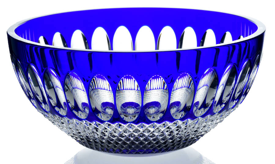 Colleen Short Stem (Cut) 8" Large Fruit Bowl by Waterford Crystal-1