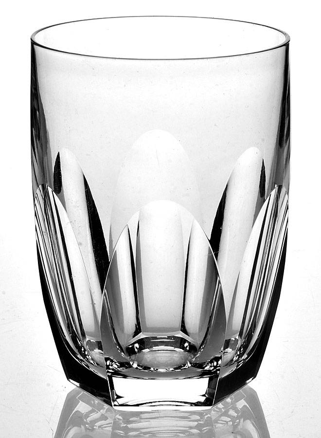 Dunloe (Cut) 12 Oz Flat Tumbler by Waterford Crystal-1