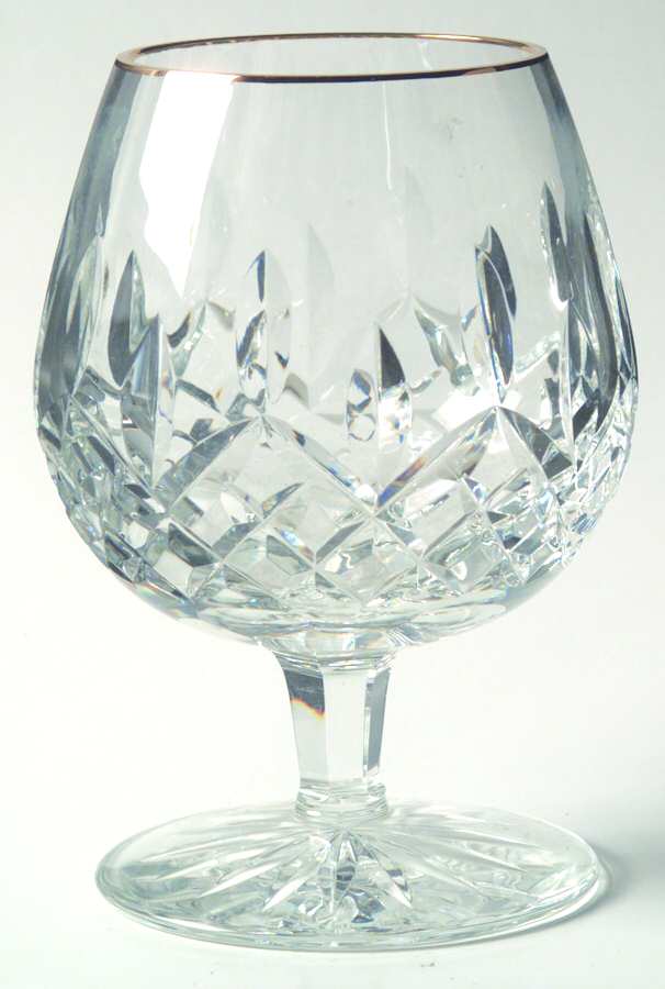 Golden Araglin Brandy Glass by Waterford Crystal-1