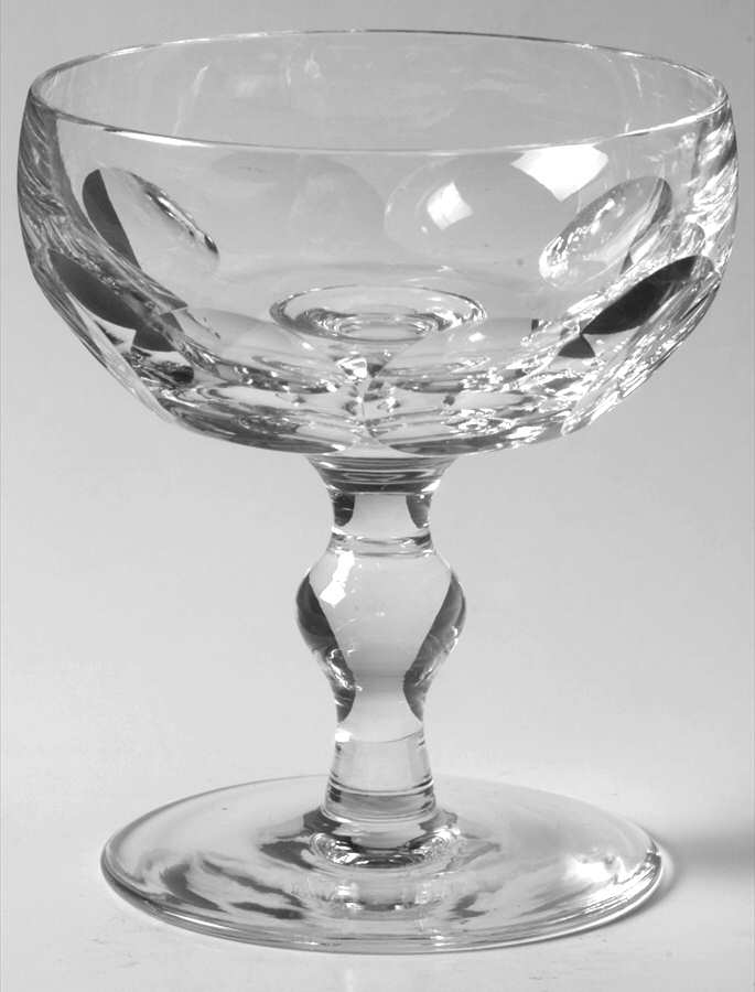 Kathleen (Cut) Champagne/Tall Sherbet by Waterford Crystal-1