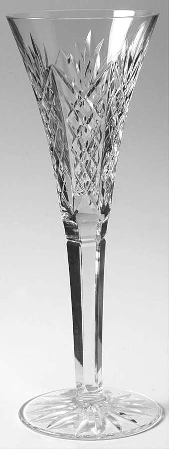 Kilbarry (Cut) Fluted Champagne by Waterford Crystal-1