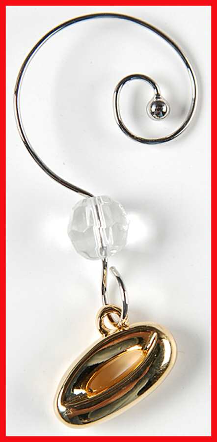 Maureen (Cut) Twelve Days of Christmas Charm for Punch Glass by Waterford Crystal-1
