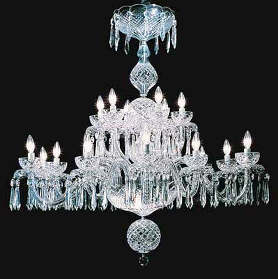 Powerscourt 18 Arm Chandelier by Waterford Crystal-1