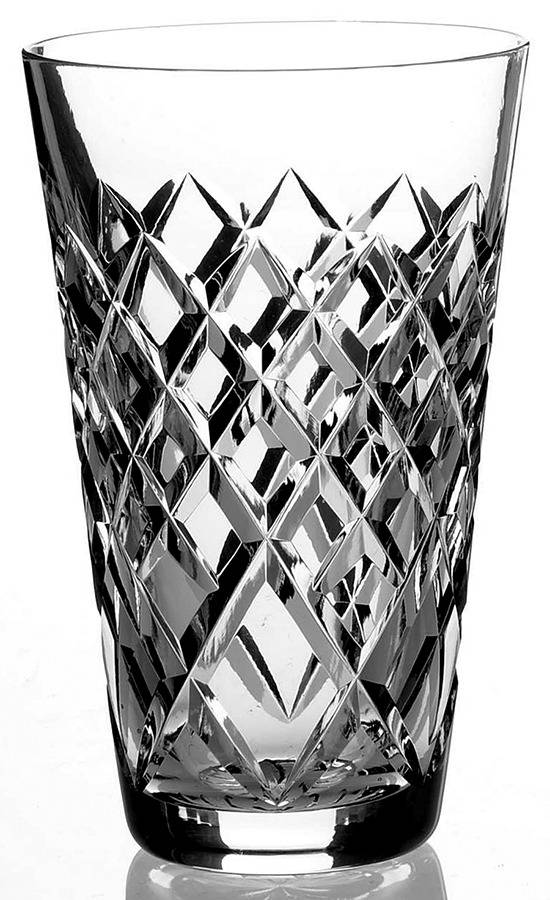 Tyrone (Cut) 13 Oz Flat Tumbler by Waterford Crystal-1