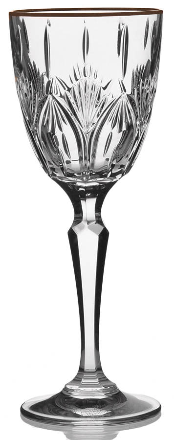 Winfield (Gold Trim) Wine Glass by Waterford Crystal-1