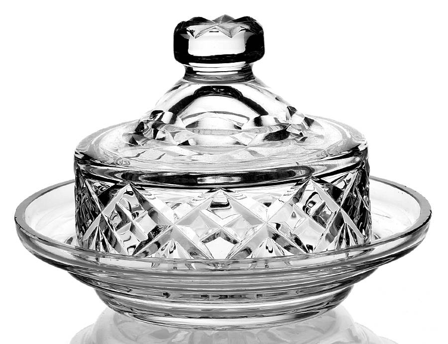 Georgian Round Covered Butter by Webb Corbett-1