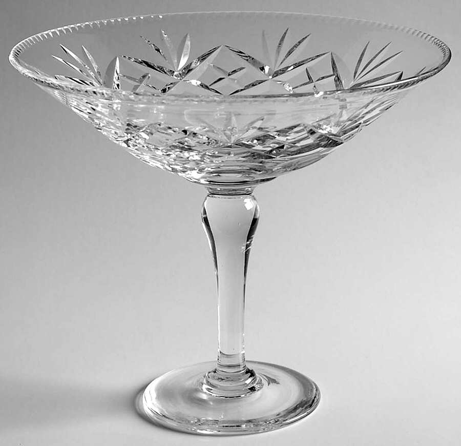 Georgian Round Compote (Height X Width) by Webb Corbett-1
