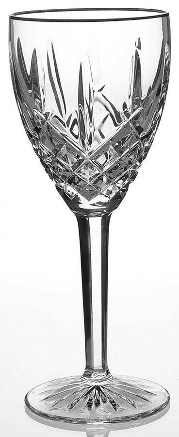 Araglin Platinum Water Goblet by Waterford Crystal-1