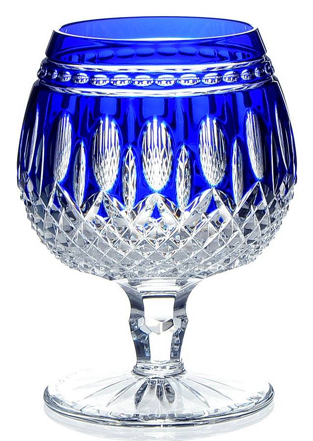 Clarendon Cobalt Blue Brandy Glass by Waterford Crystal-1
