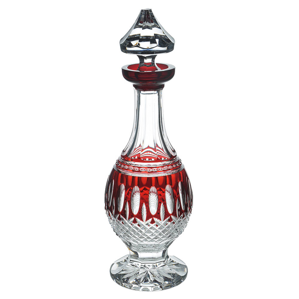 Clarendon Ruby Decanter & Stopper by Waterford Crystal-1