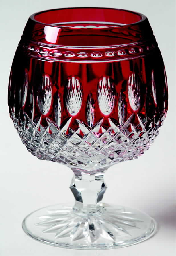 Clarendon Ruby Brandy Glass by Waterford Crystal-1