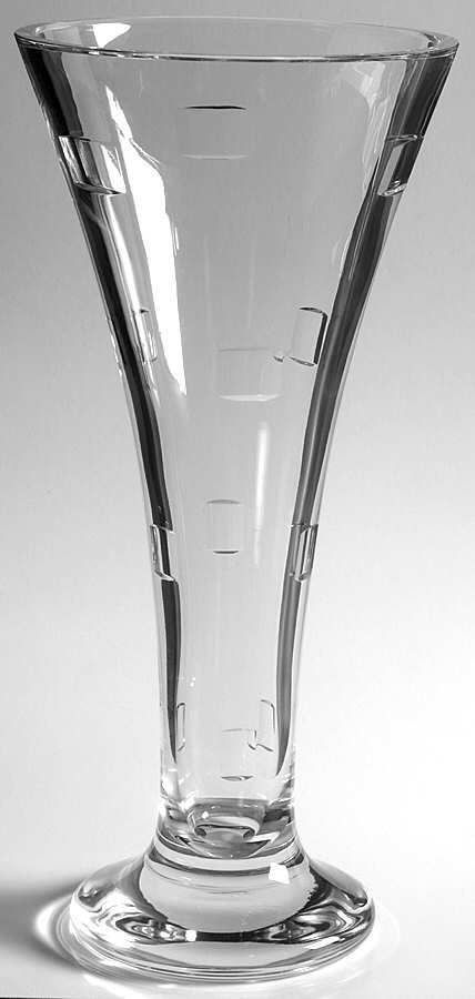 Geo Oden 13" Flower Vase by Waterford Crystal-1