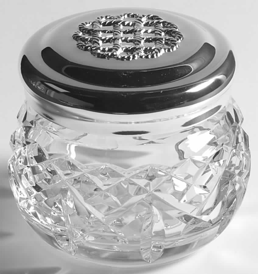 Glenmede Small Vanity Jar & Lid by Waterford Crystal-1