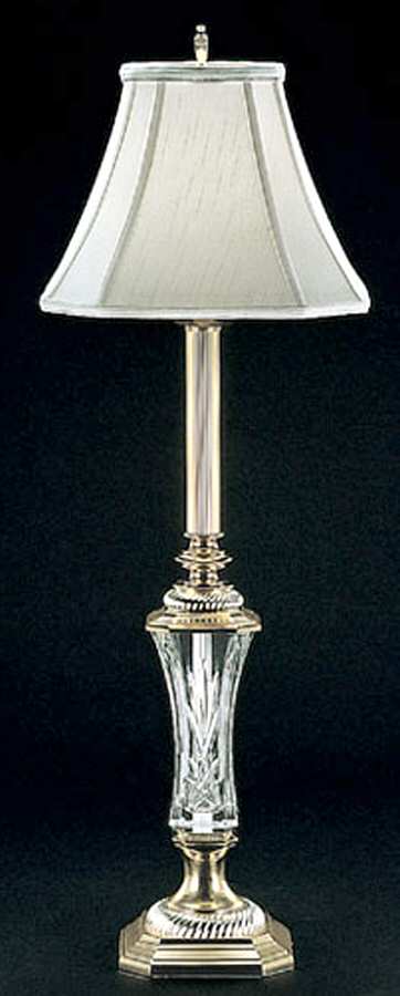 Florence Court Collection 32" Buffet Lamp & Shade by Waterford Crystal-1