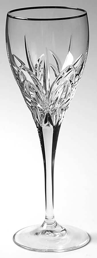 Caprice Platinum Wine Glass by Waterford Crystal-1
