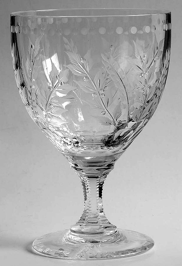 Fern Water Goblet by William Yeoward-1