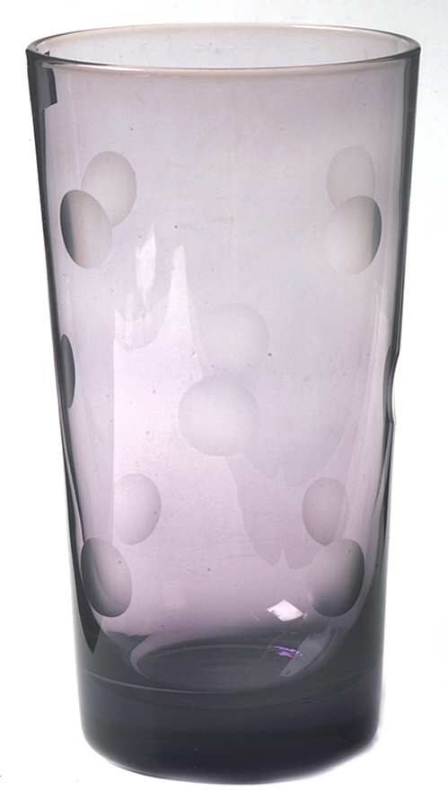 Polka Dot Purple Highball by Waterford Crystal-1