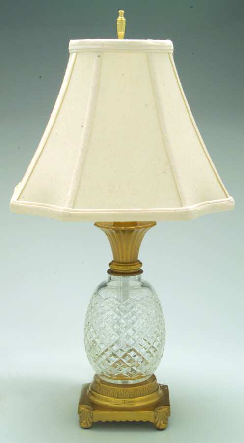 Hospitality Collection 22" Electric Lamp & Shade by Waterford Crystal-1