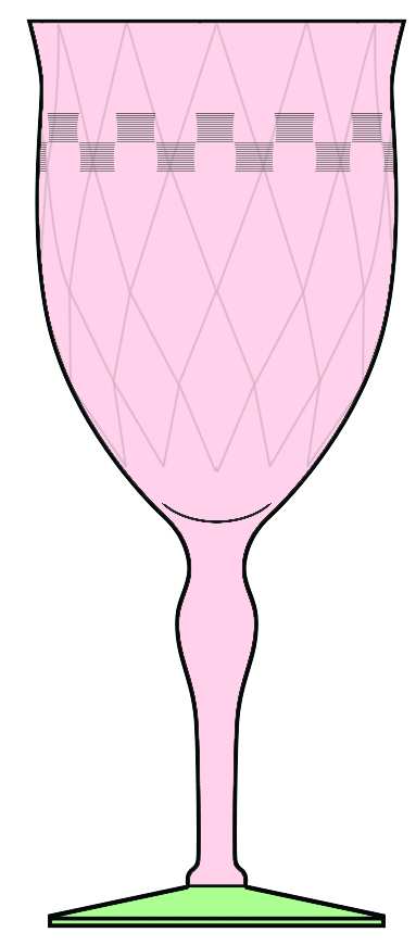 3345-10 Water Goblet by Weston-1
