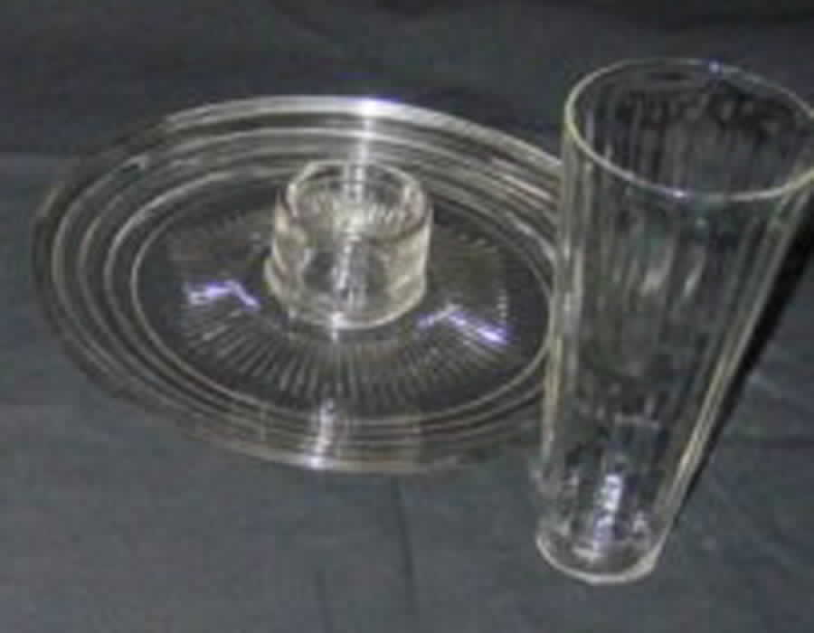 Wgc1 Snack Plate and Tumbler Set by Western Glass-1