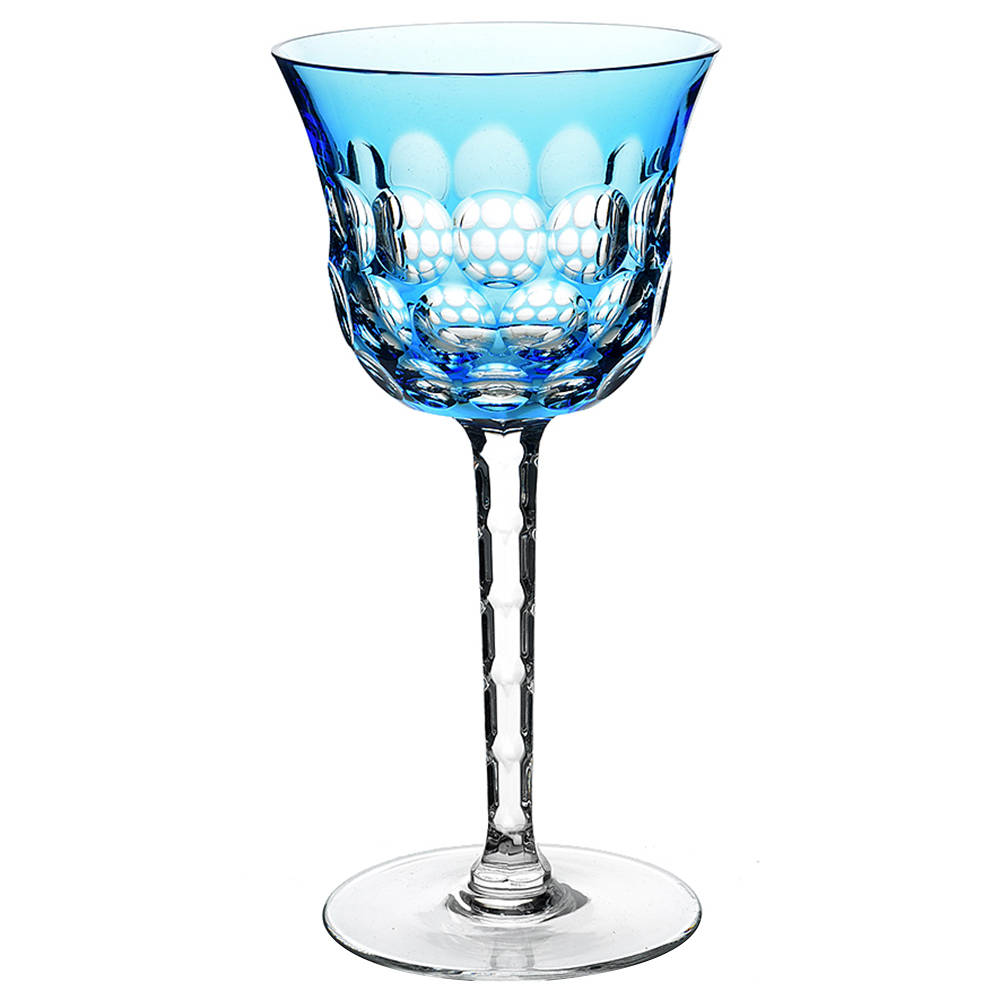 Simply Pastel Blue Water Goblet by Waterford Crystal-1
