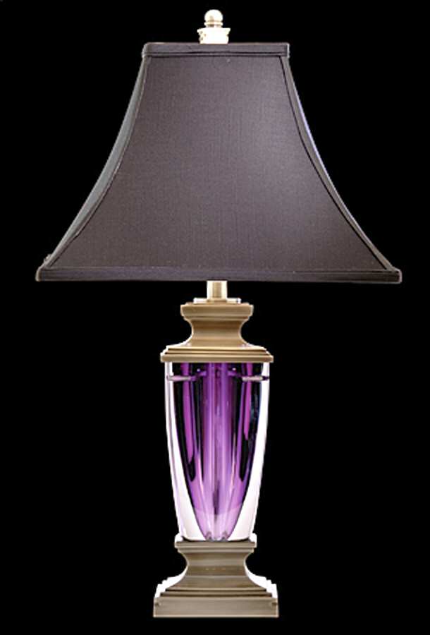 Metra 29" Electric Lamp & Shade by Waterford Crystal-1