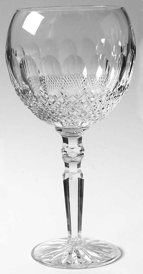 Colleen Encore (Cut Foot) Water Goblet by Waterford Crystal-1