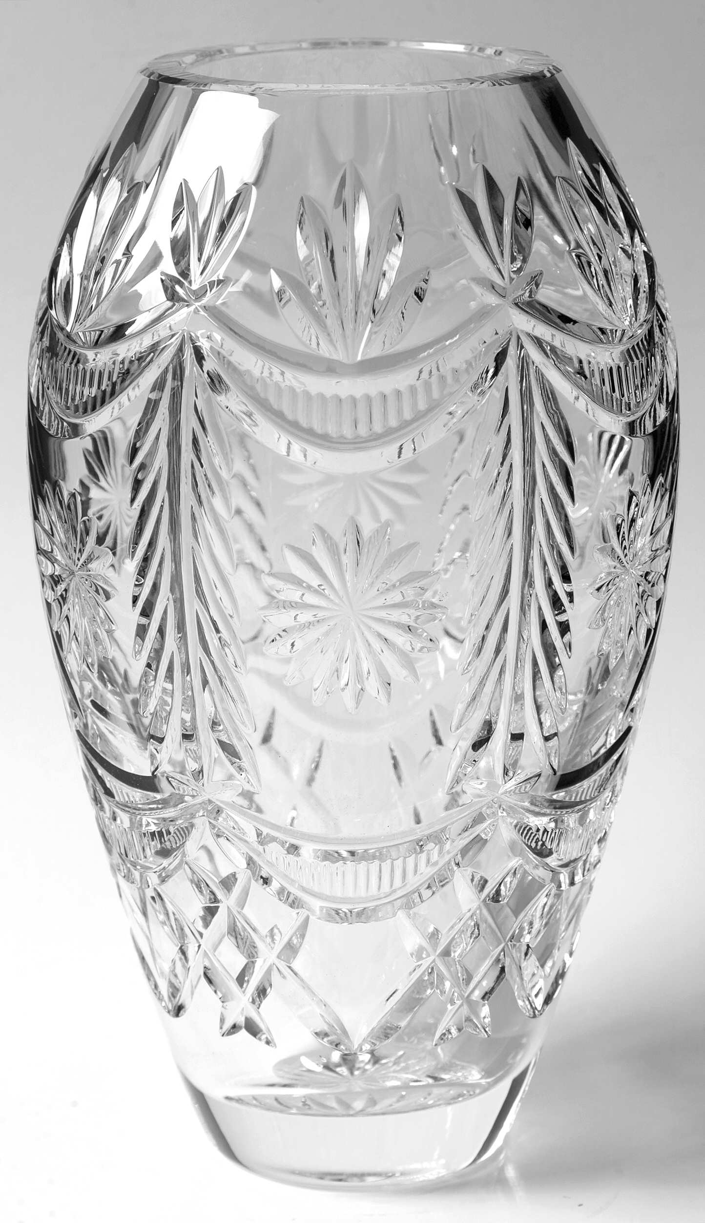 Winter Wonderland 9" Flower Vase by Waterford Crystal-1