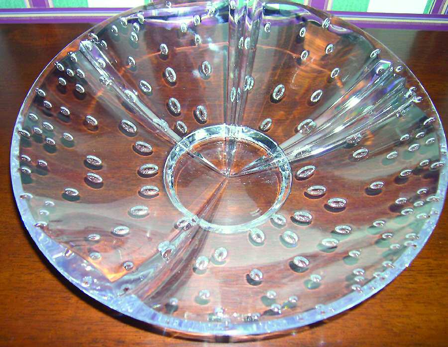 Freshwater 13" Round Bowl by Waterford Crystal-1