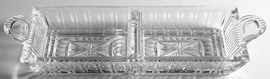 Grafton Street 2 Part Rectangular Serving Dish by Waterford Crystal-1