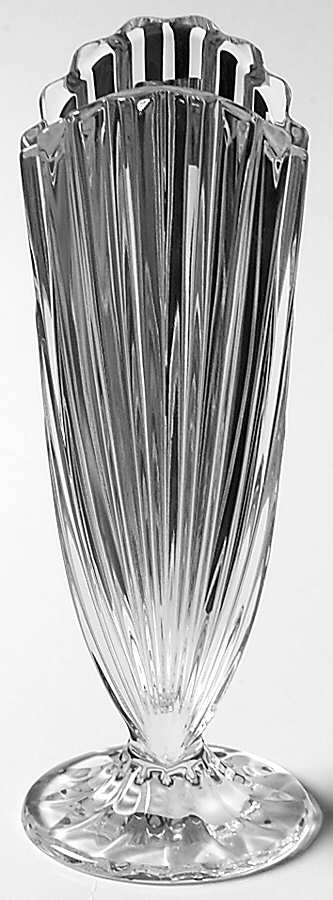 Nautic Shell 7" Bud Vase by Waterford Crystal-1