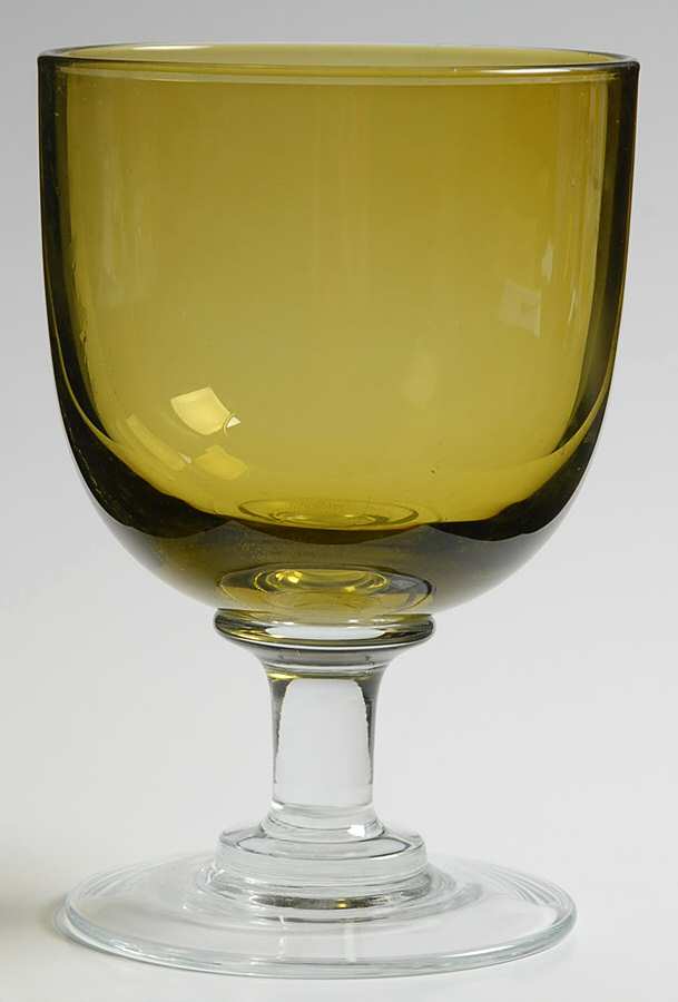 Maggie Green Water Goblet by William Yeoward-1