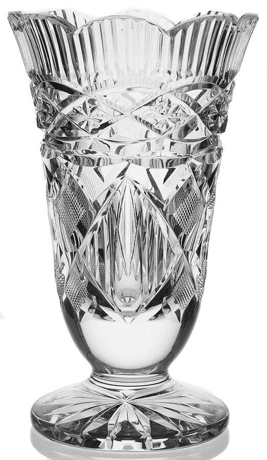 Book of Kells 8" Flower Vase by Waterford Crystal-1