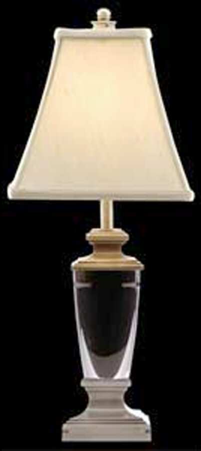 Metra 22" Electric Lamp & Shade by Waterford Crystal-1