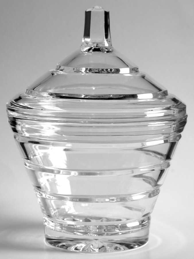 Origin Large Covered Bowl by Waterford Crystal-1