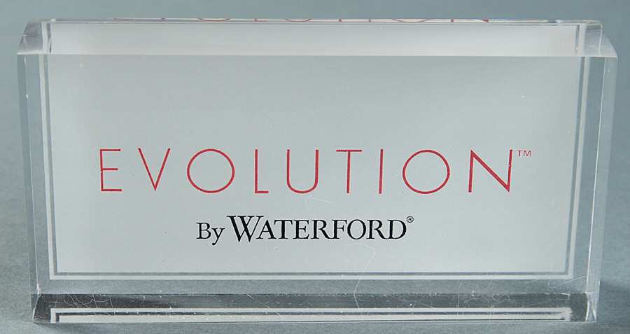 Advertising Signs Lucite Sign 4 by Waterford Crystal-1