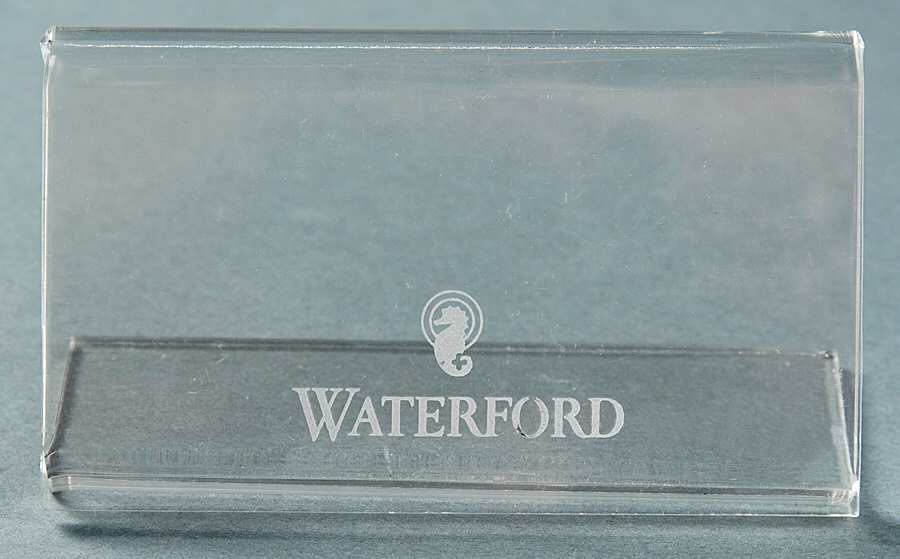 Advertising Signs Plastic Sign 13 by Waterford Crystal-1