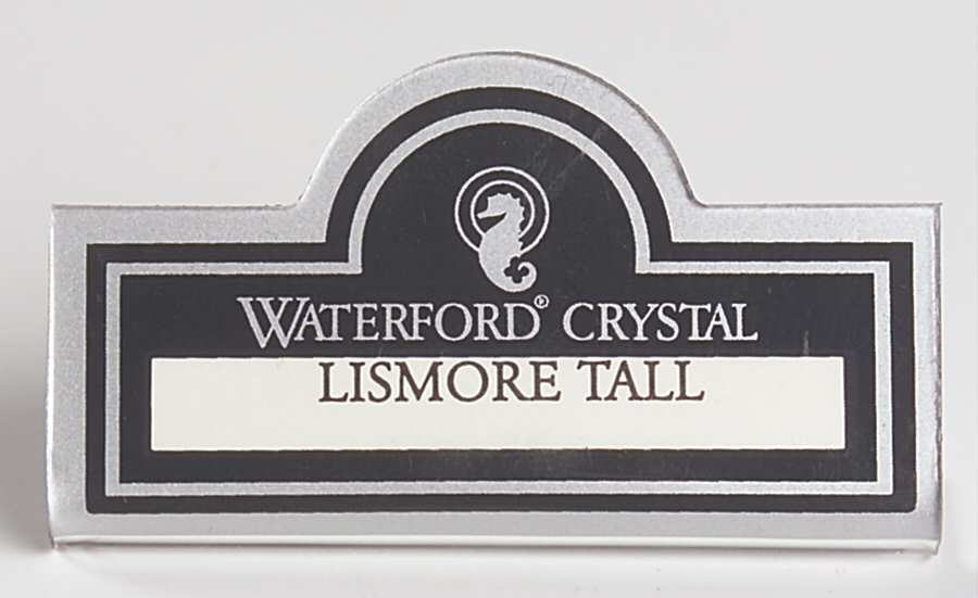 Advertising Signs Plastic Placard Advertising Sign by Waterford Crystal-1