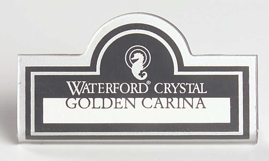 Advertising Signs Plastic Placard Advertising Sign by Waterford Crystal-1