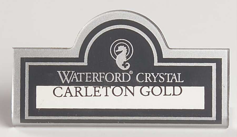 Advertising Signs Plastic Placard Advertising Sign by Waterford Crystal-1