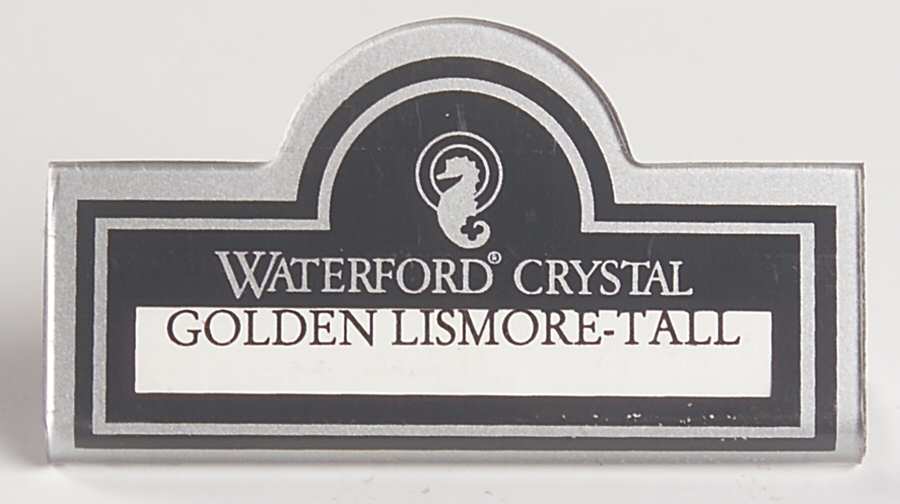 Advertising Signs Plastic Placard Advertising Sign by Waterford Crystal-1