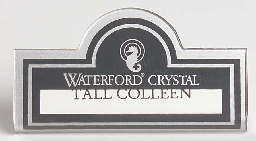 Advertising Signs Plastic Placard Advertising Sign by Waterford Crystal-1