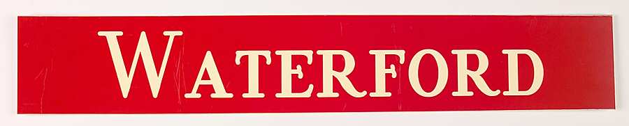 Advertising Signs Plastic Sign 11 by Waterford Crystal-1