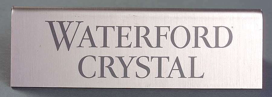 Advertising Signs Plastic Sign 9 by Waterford Crystal-1
