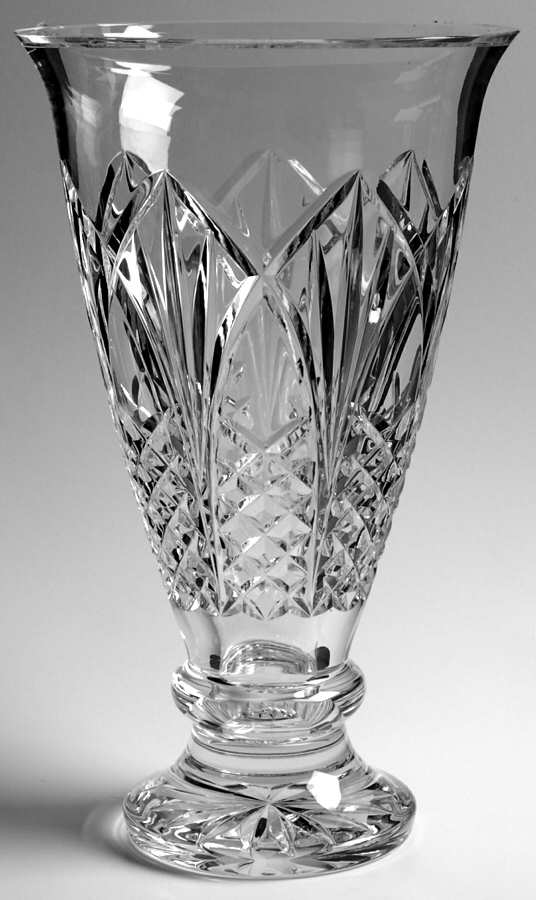 Waterville 13" Flower Vase by Waterford Crystal-1