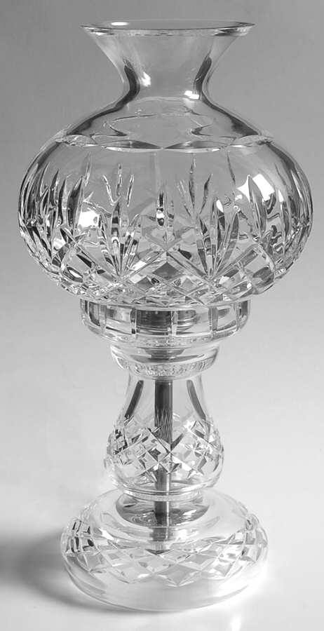 Fiona (2 Piece) Electric Hurricane Lamp by Waterford Crystal-1