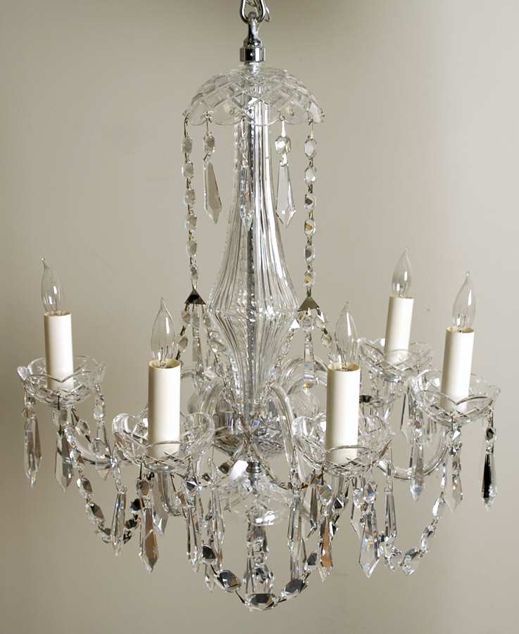 Haddington 6 Arm Chandelier by Waterford Crystal-1