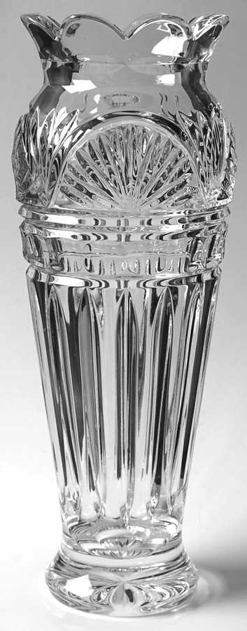 Jim O'Leary Collection 9" Flower Vase by Waterford Crystal-1
